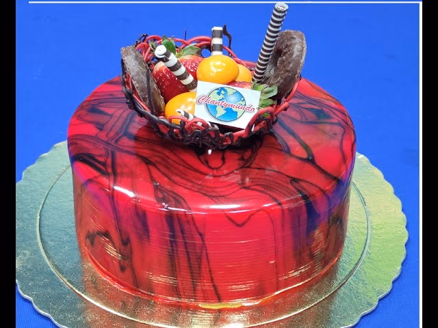 ¿Cómo se prepara el brillo para tartas o cobertura de postres?