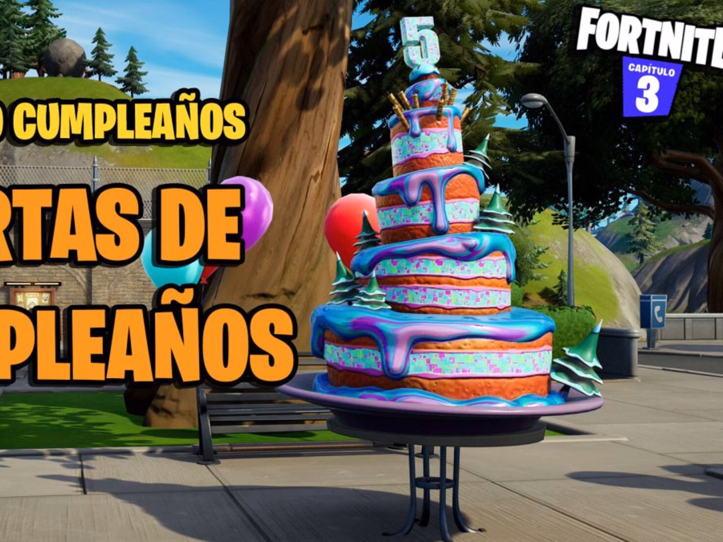 ¿Dónde se encuentran los pasteles en Fortnite?