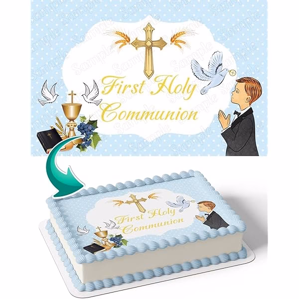 ¿Cómo preparar una torta de comunión para un cliente?