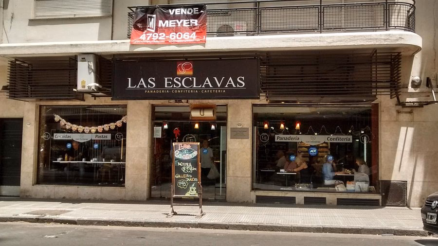 ¿Qué ofrece Confiteria las esclavas?
