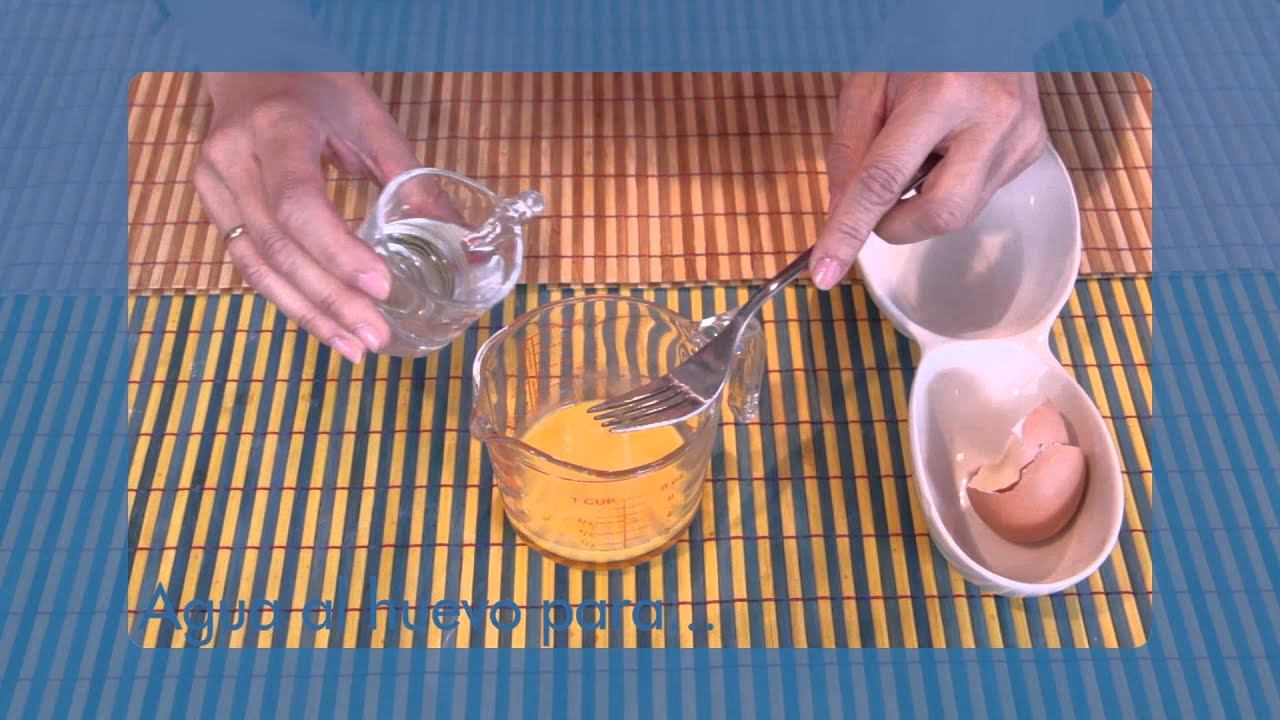 ¿Cómo se pinta una yema de huevo?