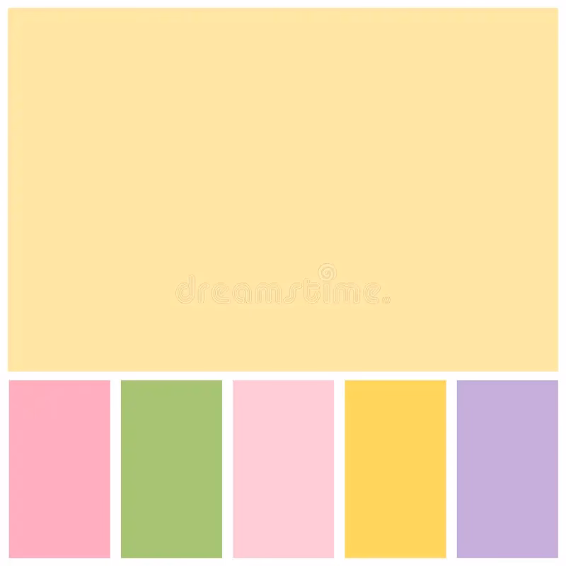 ¿Qué sugiere el amarillo pastel?