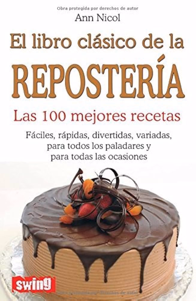 ¿Cuántas recetas de repostería hay en el libro?