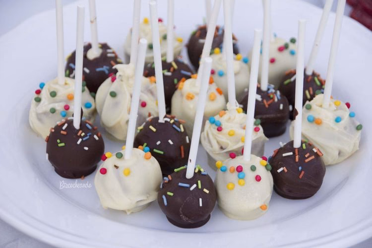 ¿Cuáles son las 15 raciones de cake pops?