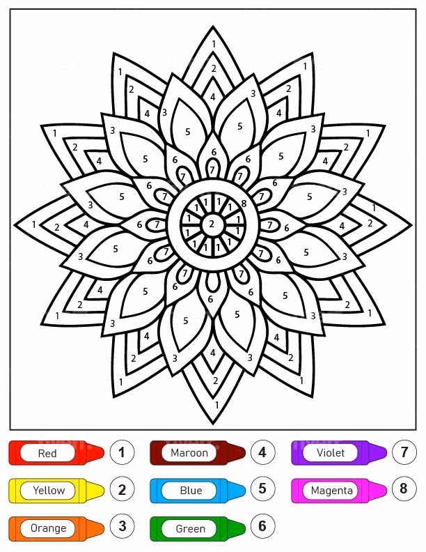 ¿Qué efectos tienen los colores de los mandalas?