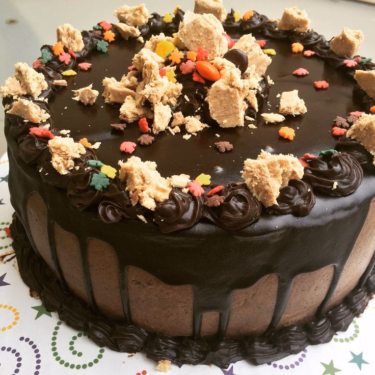 ¿Qué es una tarta de mantequilla de maní y chocolate?