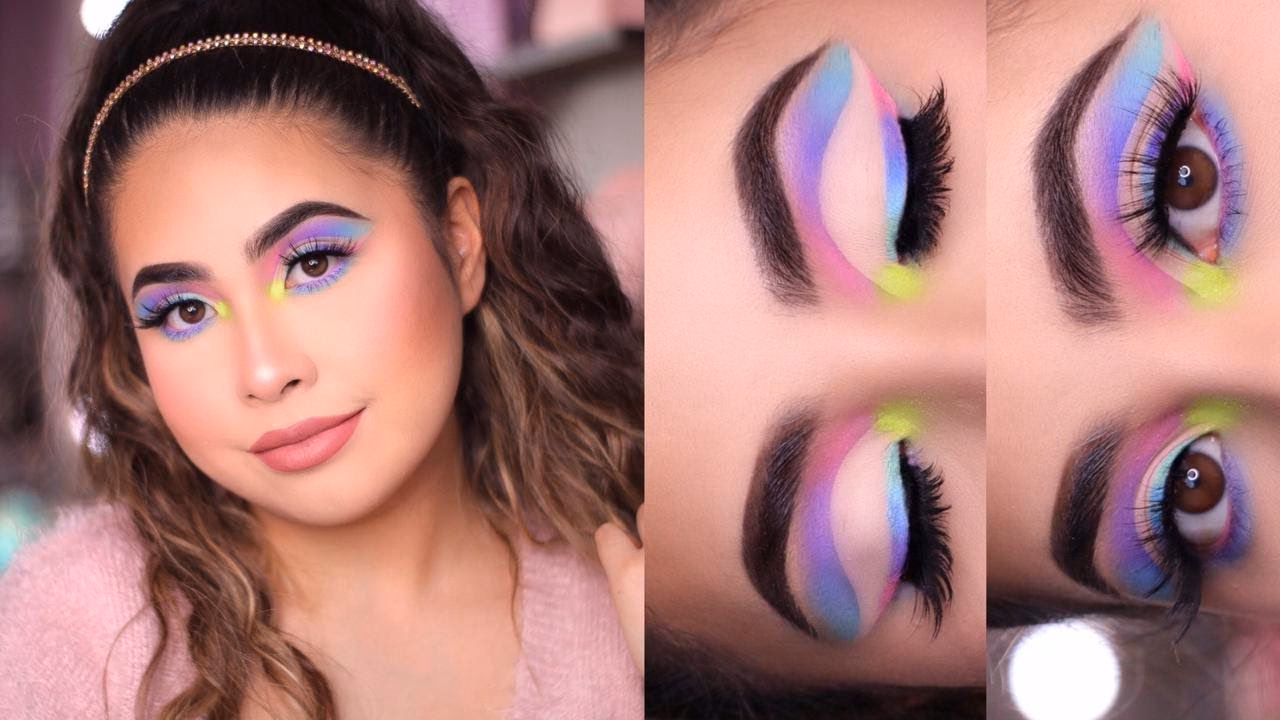 ¿Cómo maquillar los ojos azules o grises?