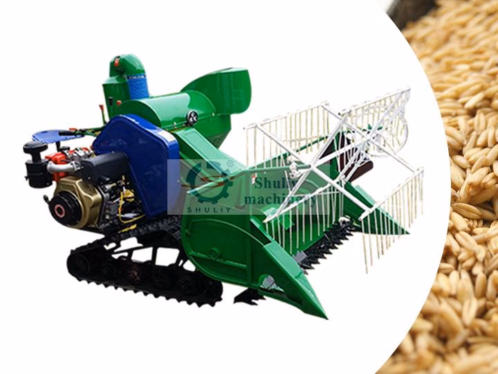 ¿Cómo cortar el trigo en una cosechadora?