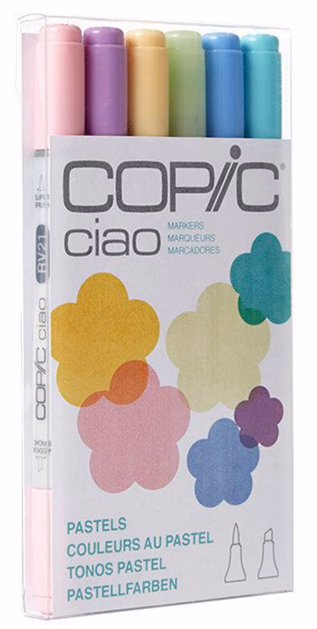¿Cuántos colores tiene el marcador Copic?