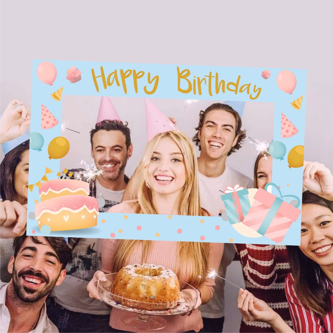 ¿Cómo decorar un marco para Selfie en fiesta de XV?