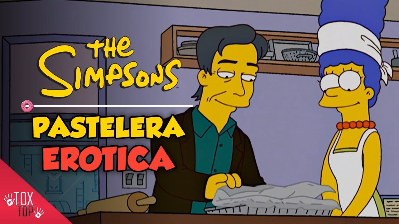 ¿Qué hace Marge antes de partir a la venta de pasteles?