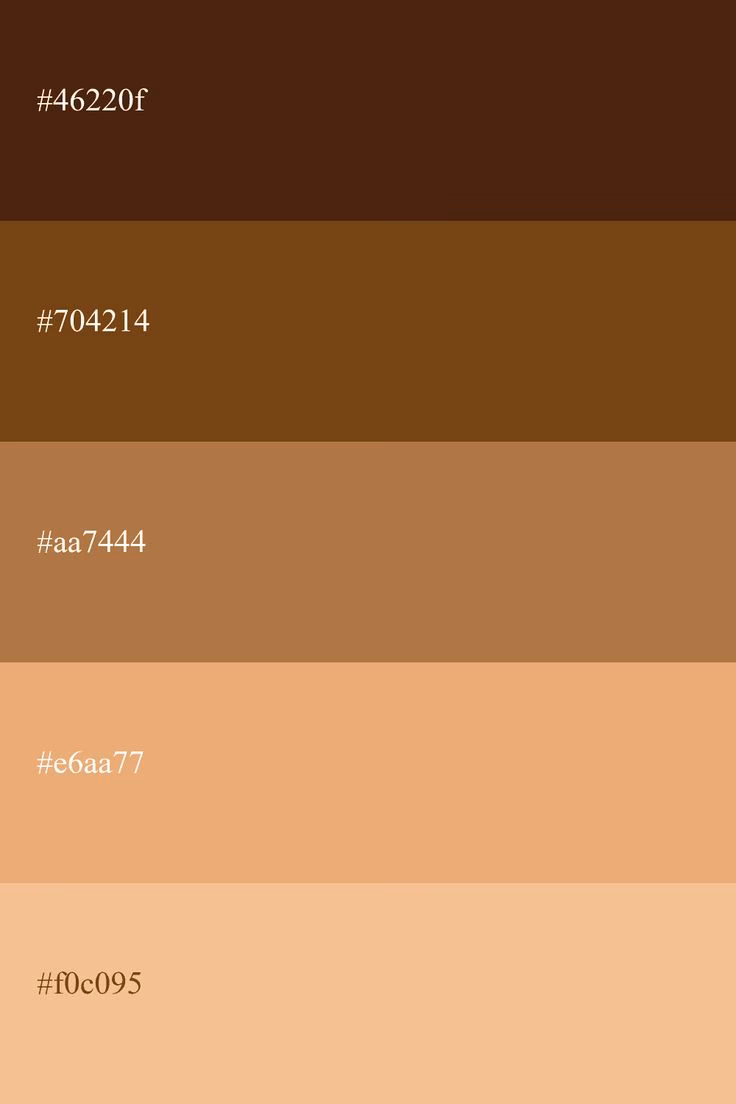 ¿Cuáles son los valores RGB del marrón?