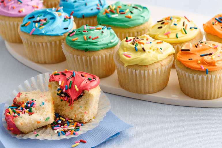 ¿Qué crema se usa para decorar cupcakes?