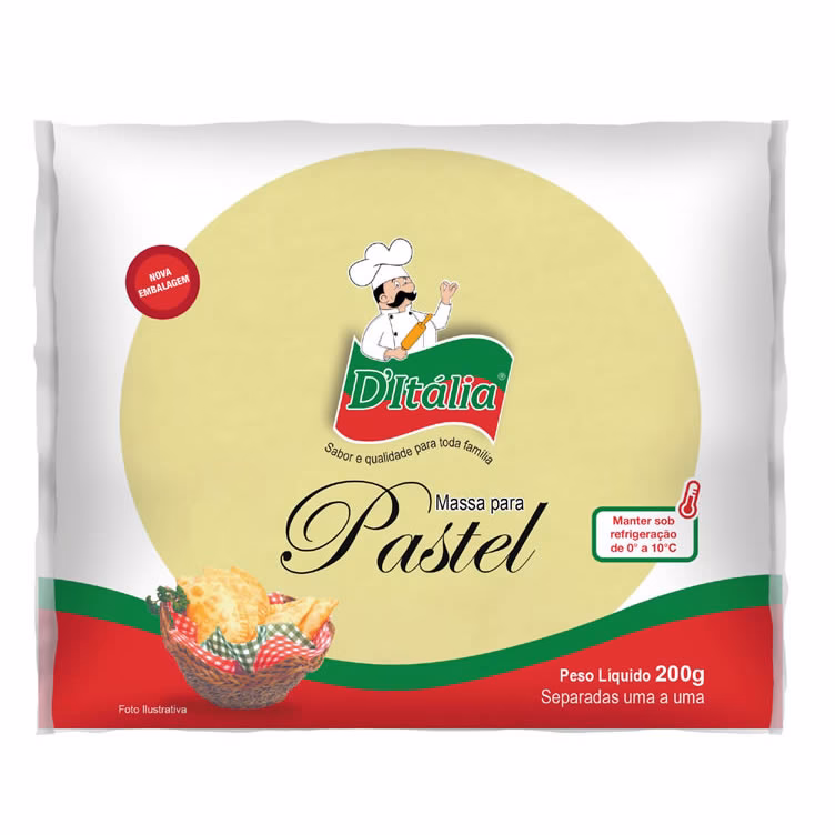 Como fazer massa de pastel sem glúten e sem lactose?