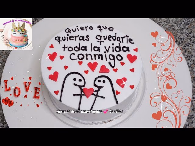 ¿Cómo preparar tortas para el día de los enamorados?