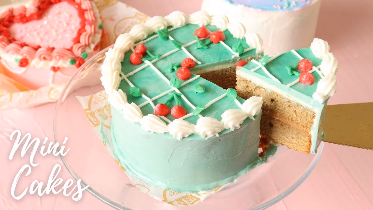 ¿Cómo hacer mini tortas de más de un piso?