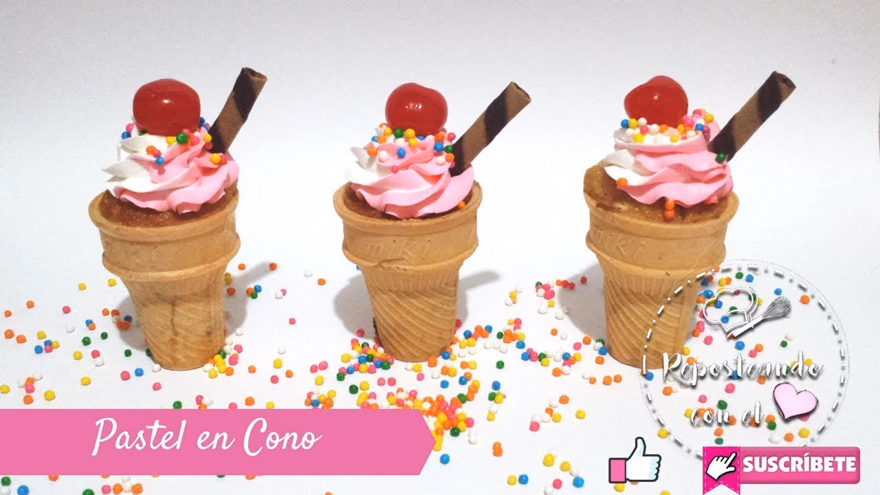 ¿Cómo decorar un cucurucho?