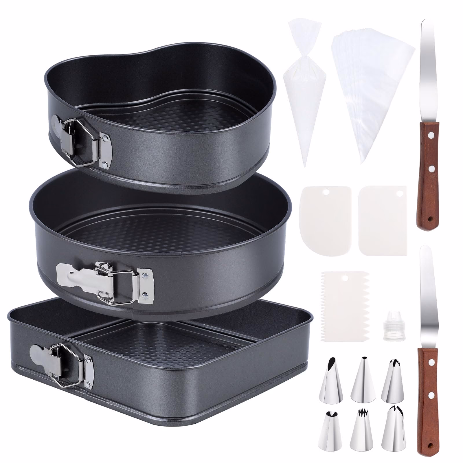 ¿Cuál es la diferencia entre un pastel cuadrado y un redondo?