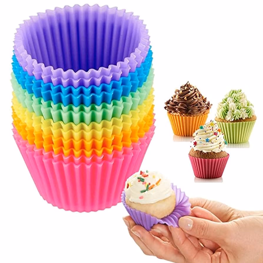 ¿Qué ofrece el molde de silicona para 24 mini cupcakes?