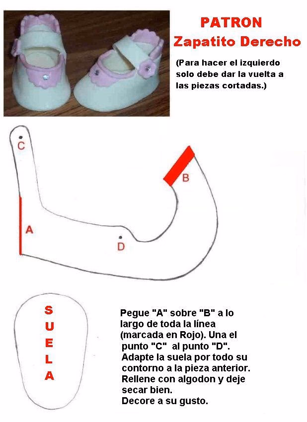 ¿Qué materiales se necesitan para hacer un zapato de bebé?