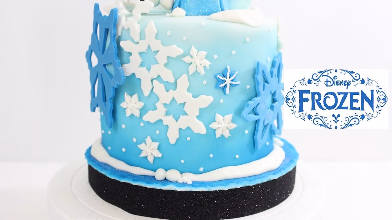 ¿Cómo hacer un pastel temático de Frozen?