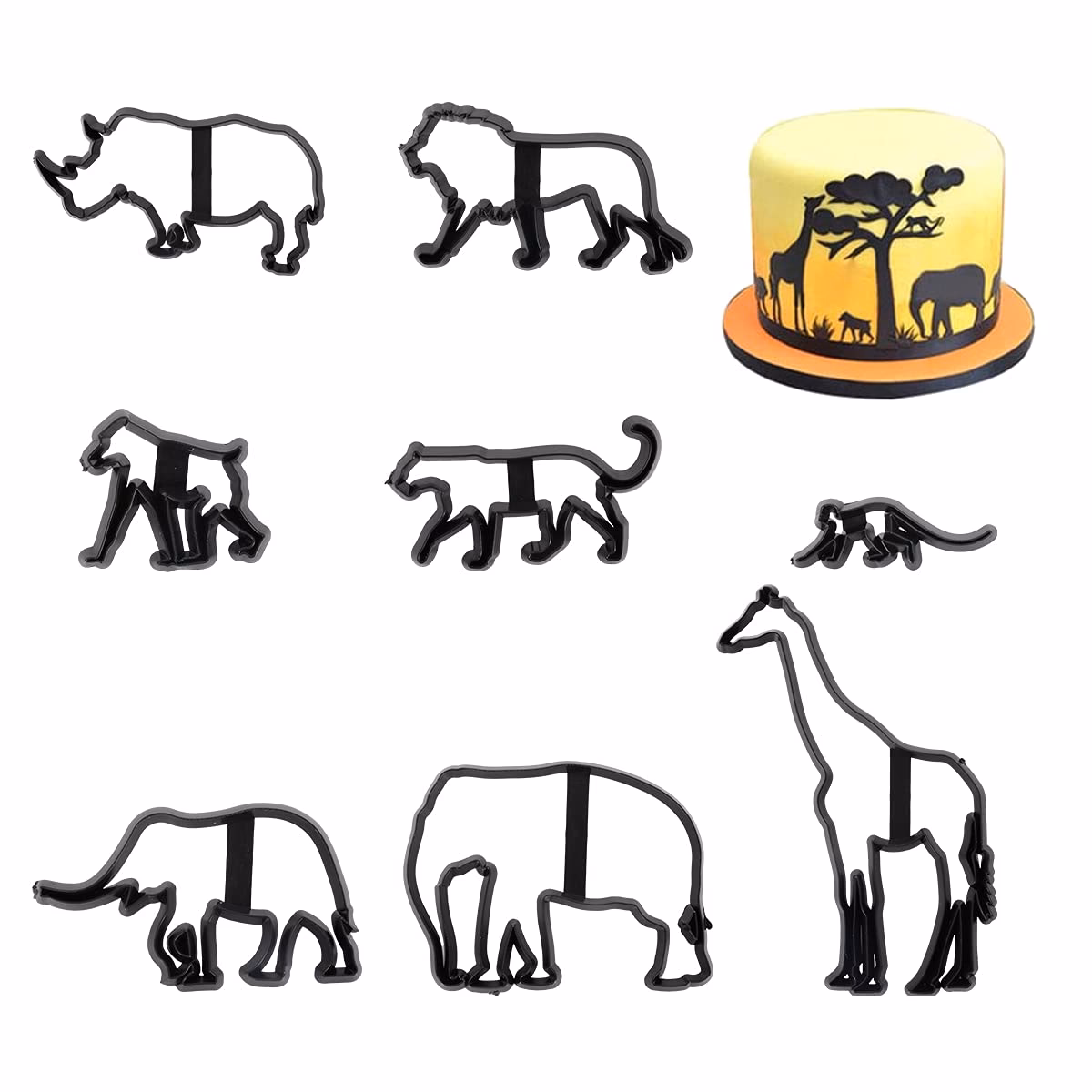 ¿Qué materiales se necesitan para hacer 10 moldes animalitos de la granja?