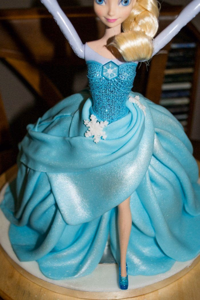 ¿Cómo se parece la muñeca de Frozen?