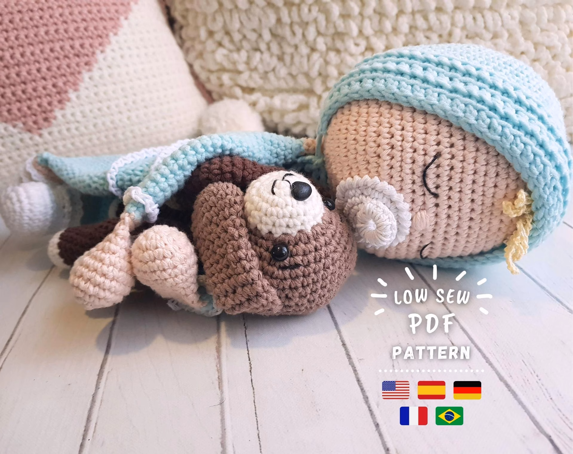 ¿Cómo combinar puntos de crochet y colores?