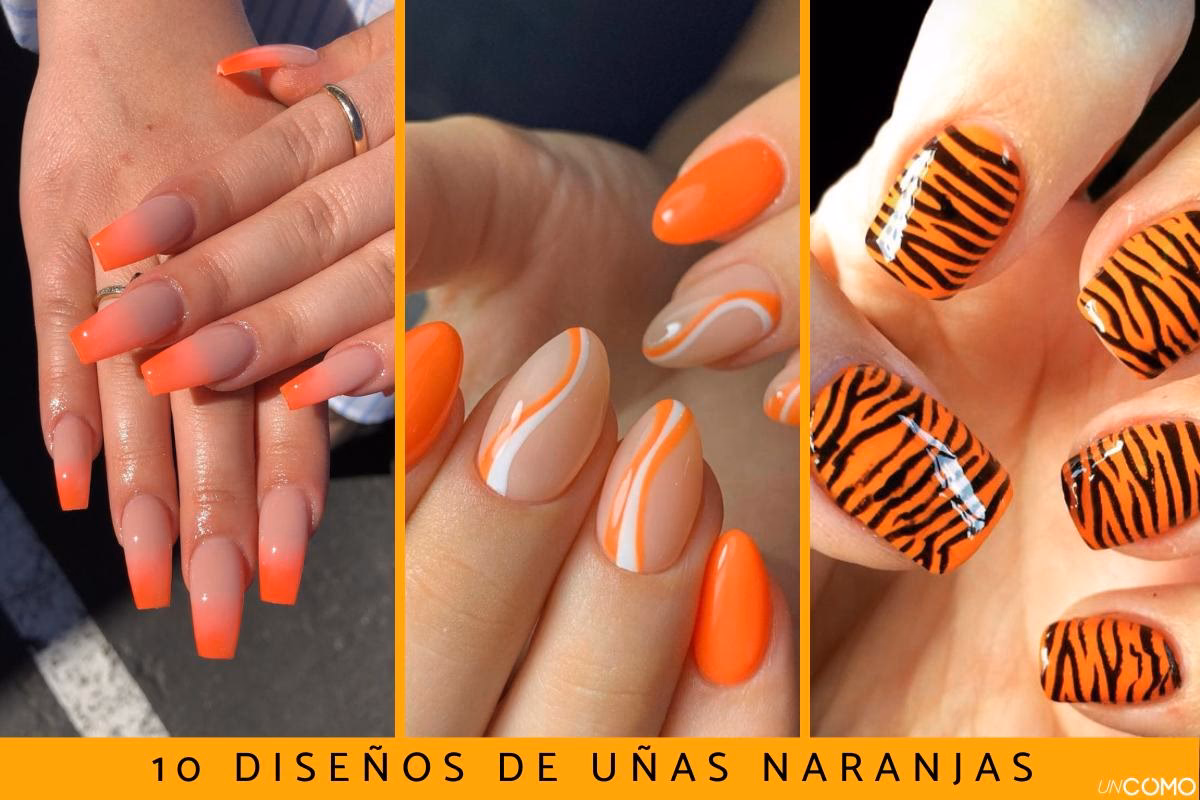¿Qué significa el naranja ocre en las uñas?