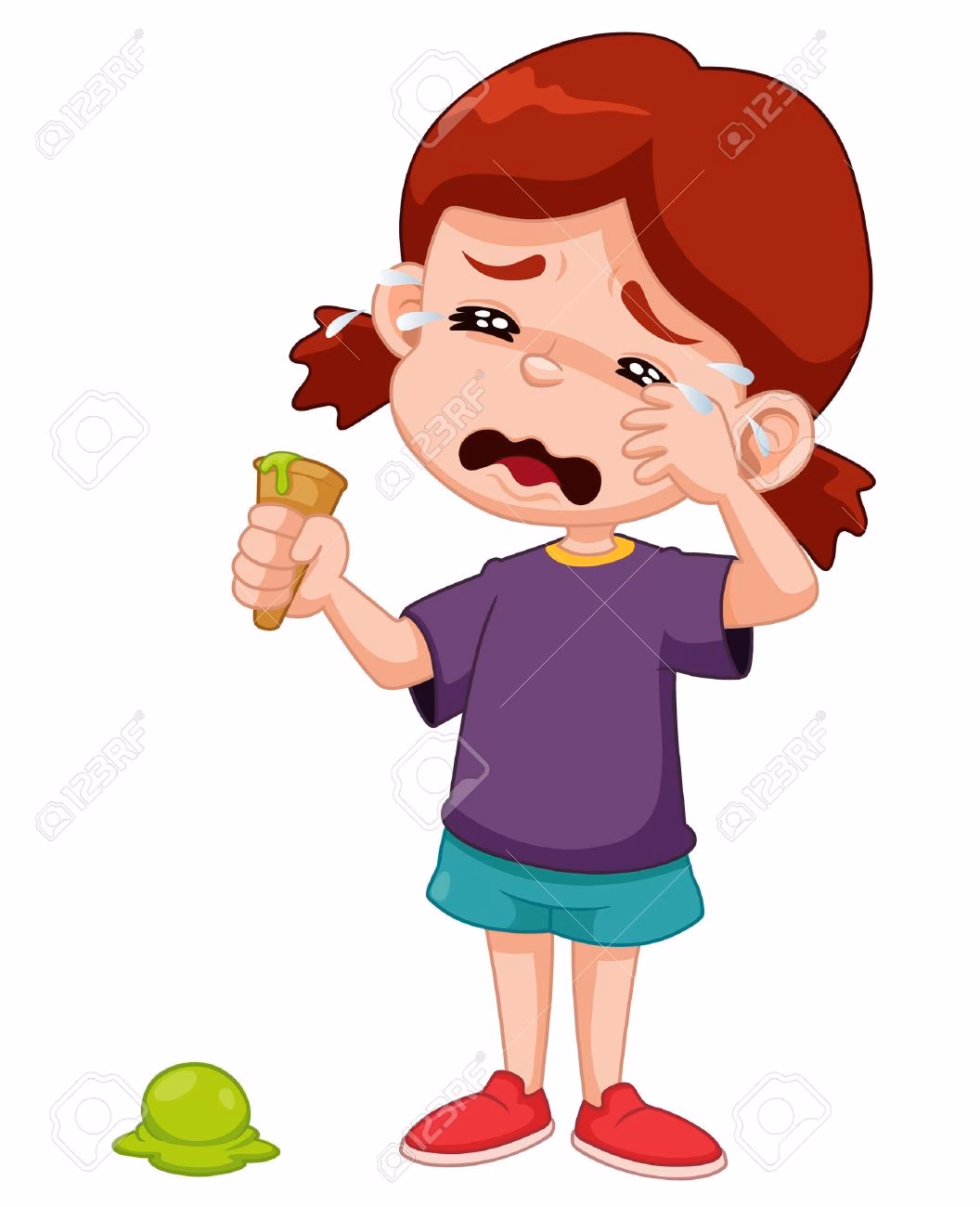 ¿Por qué la niña llora en la casa?