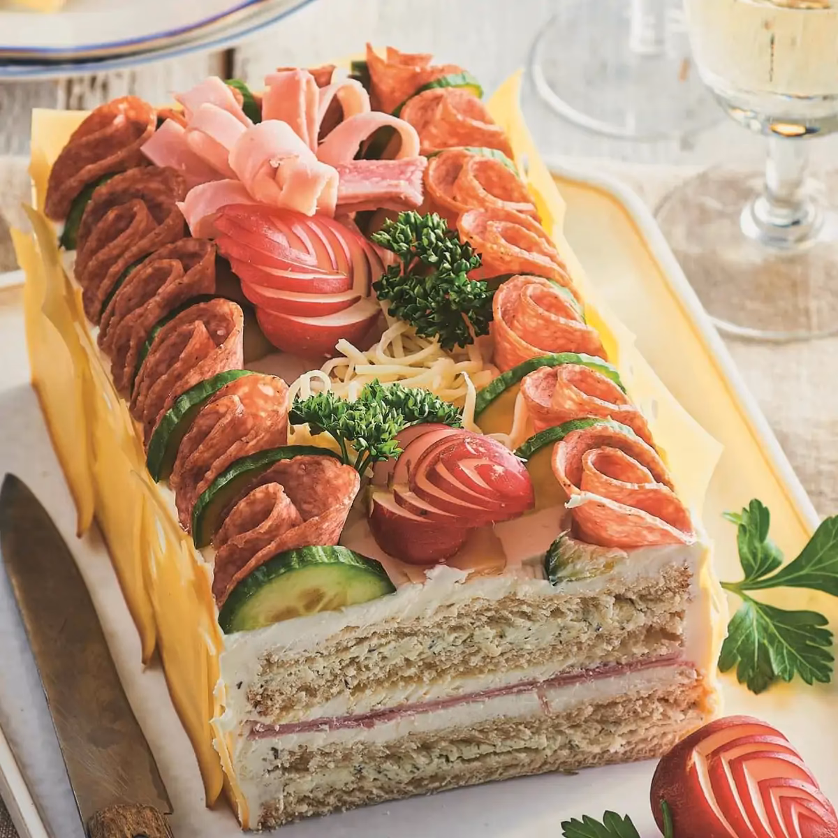 ¿Por qué no se debe poner mucha nata en los pasteles salados?