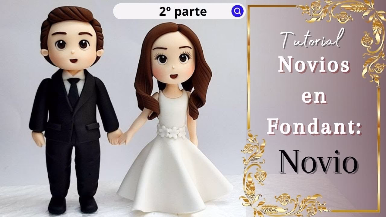 ¿Cómo decorar una novia en porcelana fría?