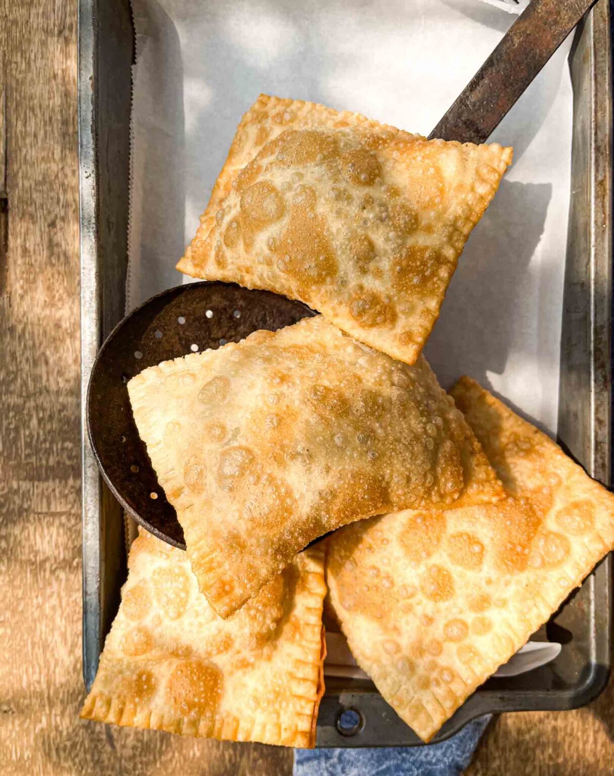 Gasda Sheets El Secreto del Pastel Frito Perfecto y Crujiente | GASDA