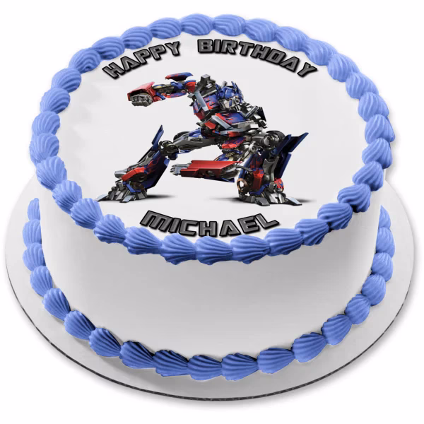 ¿Por qué me pidieron que hiciera una tarta de Optimus Prime?