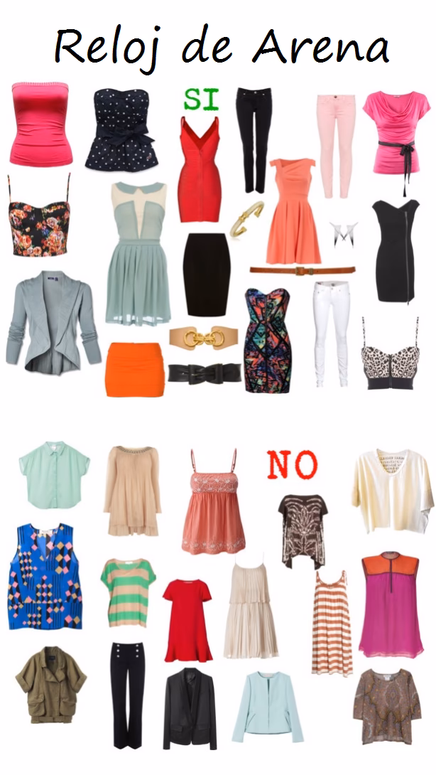 ¿Cuáles son los mejores vestidos de reloj de arena?