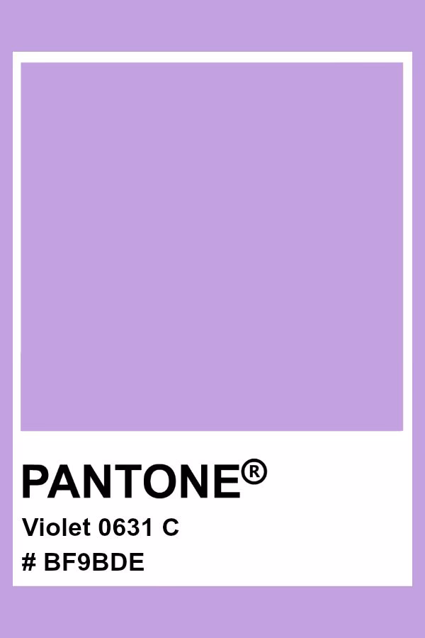 What color is pastel lilac (Pantone)?