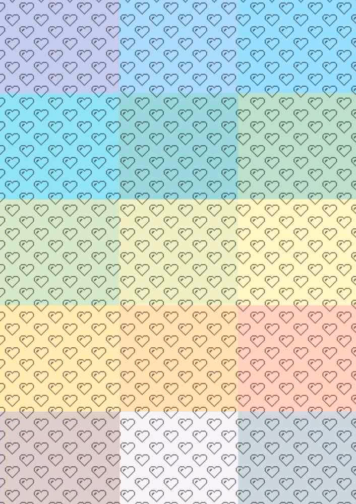 ¿Cuántos colores tiene el pack con más tonos pastel?