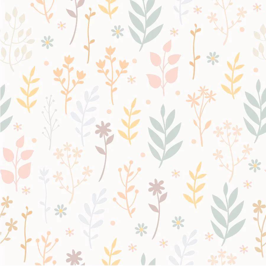 ¿Dónde puedo descargar mis diseños de papeles decorativos con flores en acuarela?