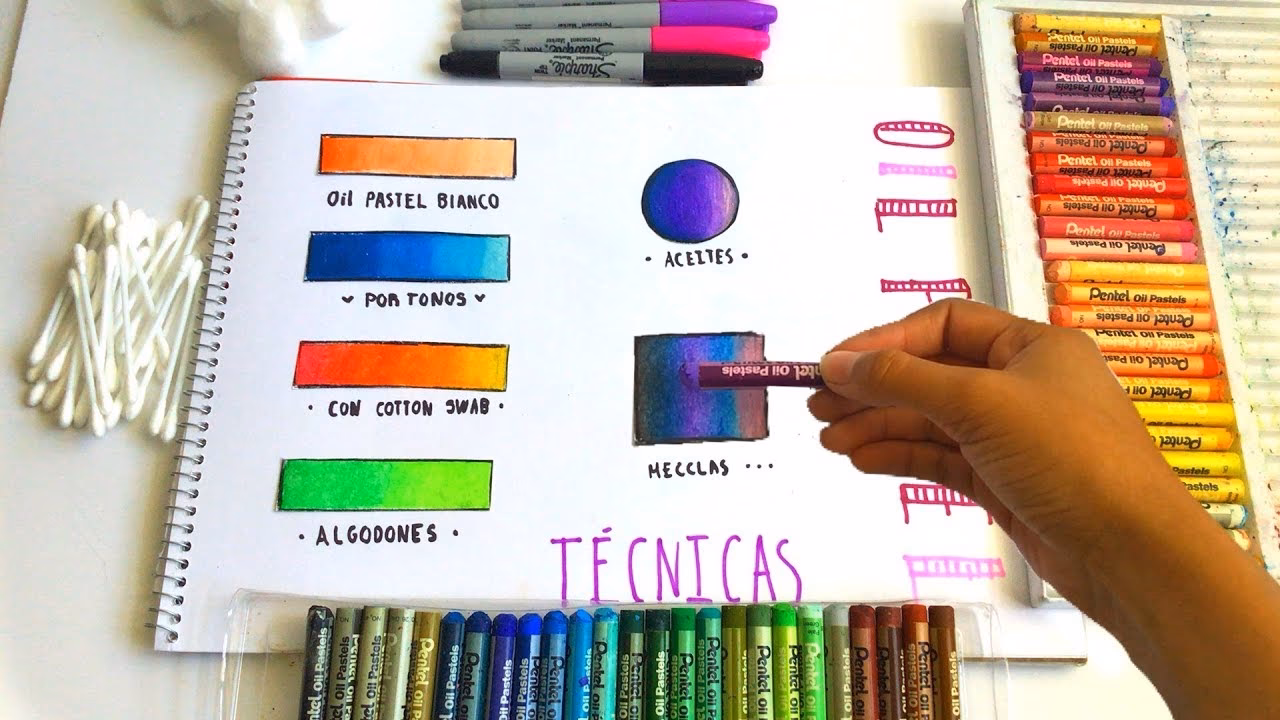 ¿Qué es mejor tiza pastel o óleo pastel?