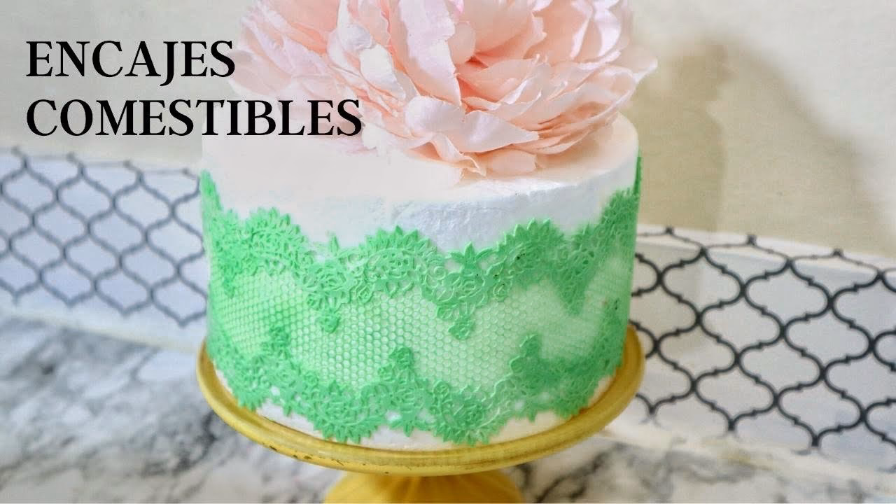 ¿Cómo conservar los encajes de azúcar?