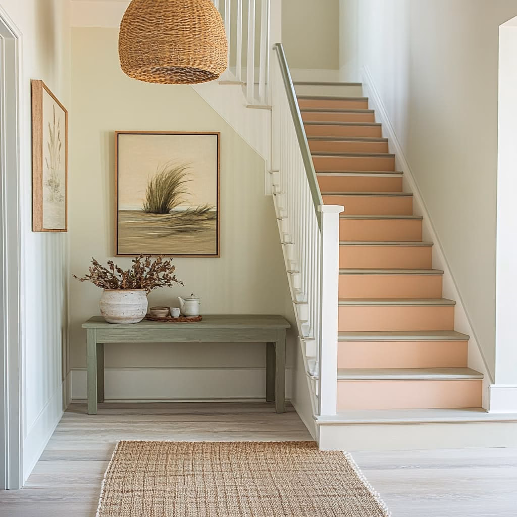 ¿Cuáles son los colores para las escaleras pequeñas?