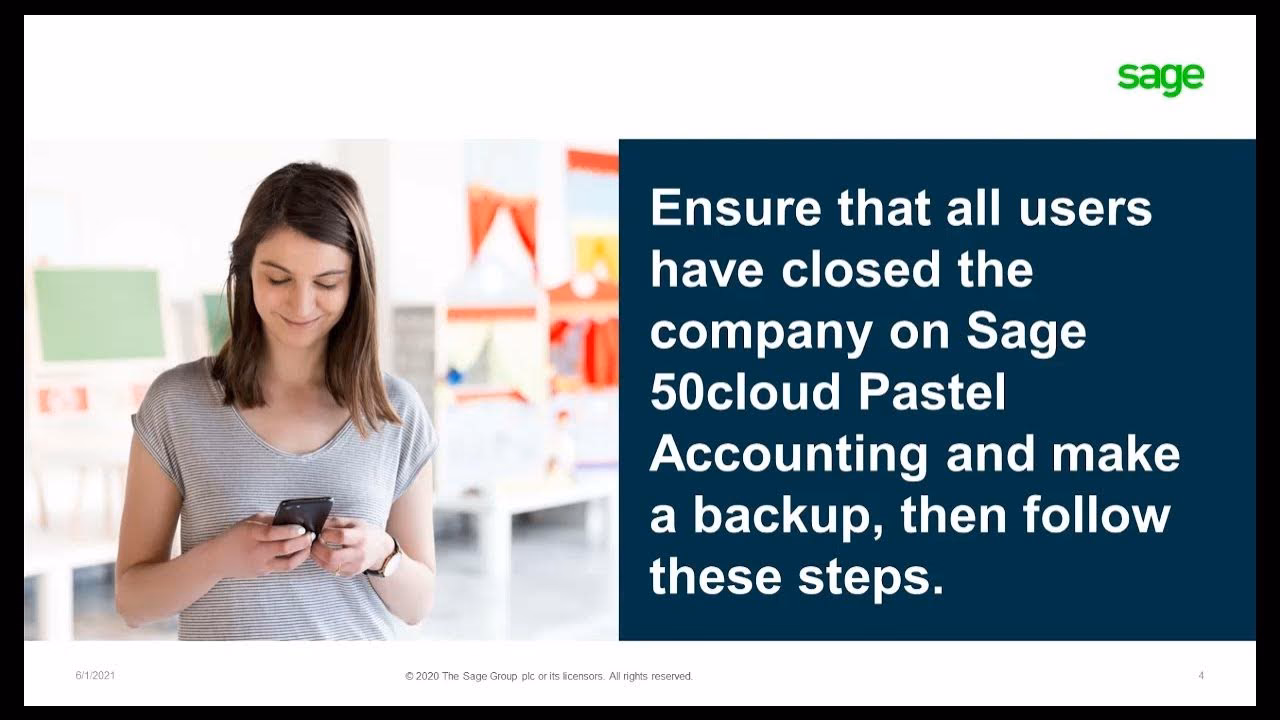 What does announcement mean in Sage 50cloud Pastel Accounting software?