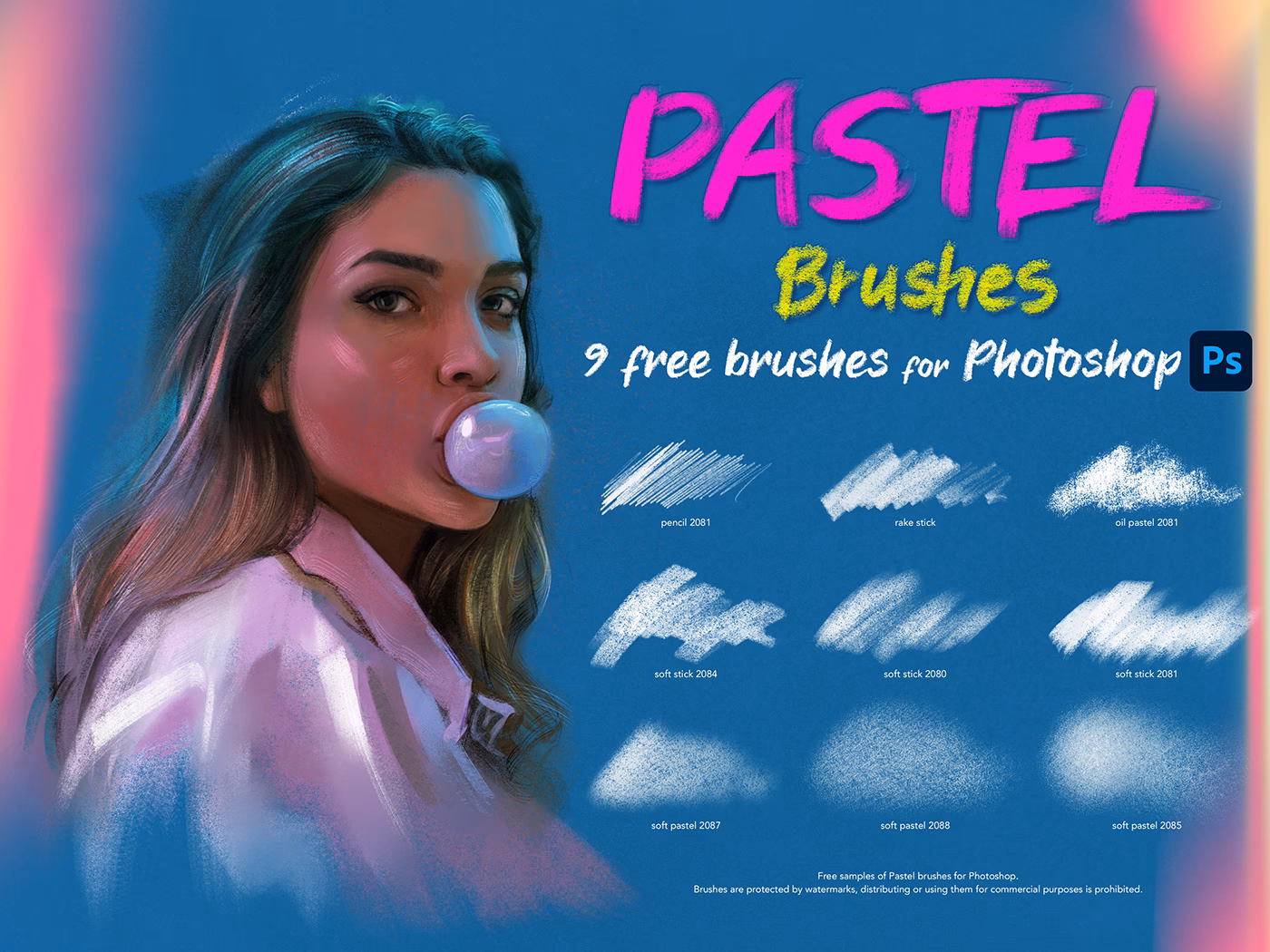 How many Photoshop brushes are there?