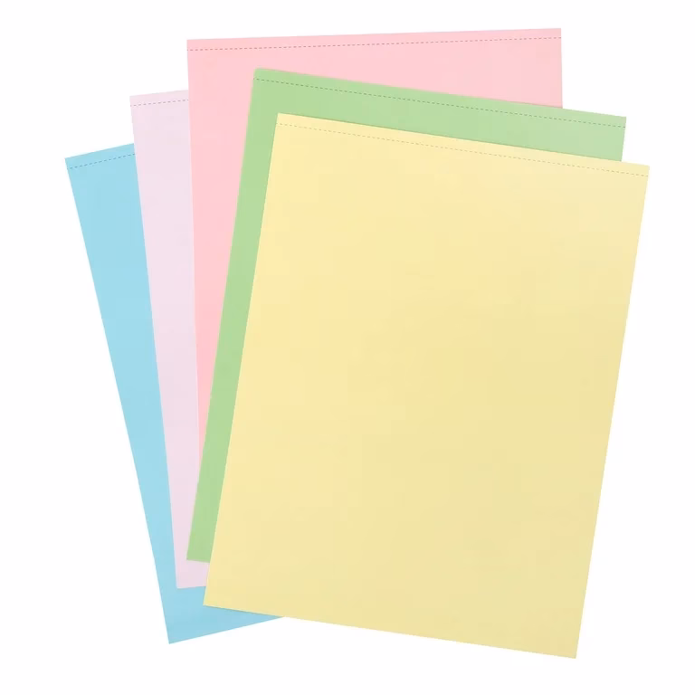 How many sheets of cardstock are there?