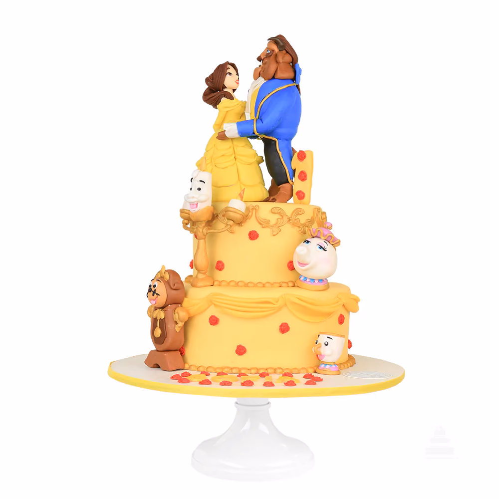 ¿Cómo se llama el castillo de la bella y la bestia?