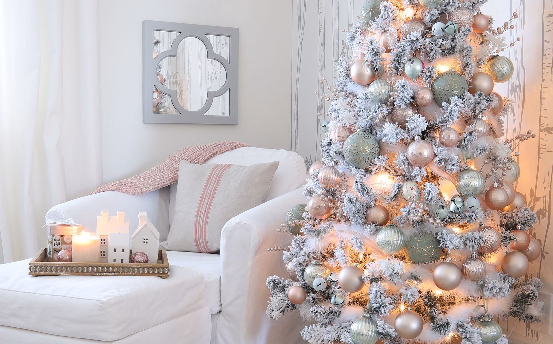 Does pastel Christmas decor qualify for free shipping?