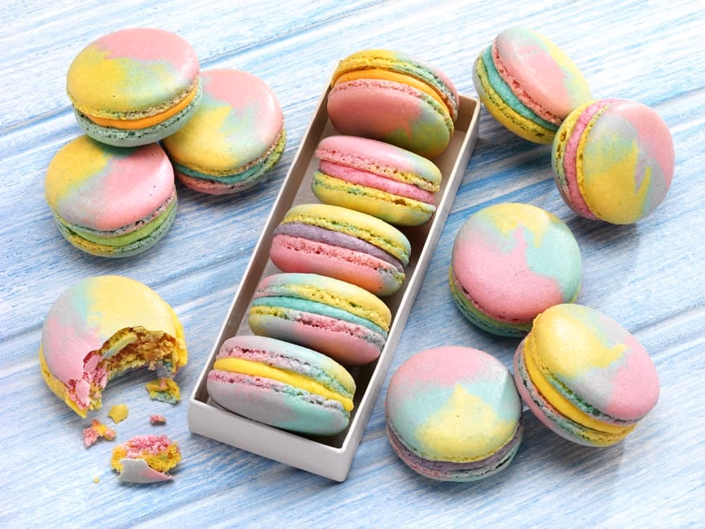 Where can I find a food color palette?