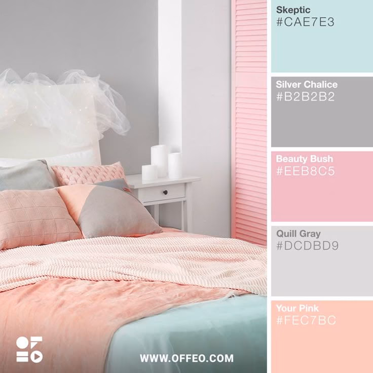 What is a pastel color palette?