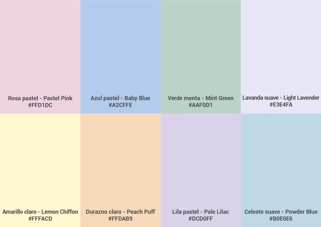 ¿Cómo combinar colores pasteles sin riesgo?