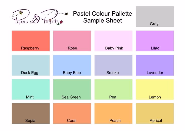 What is a pastel color?